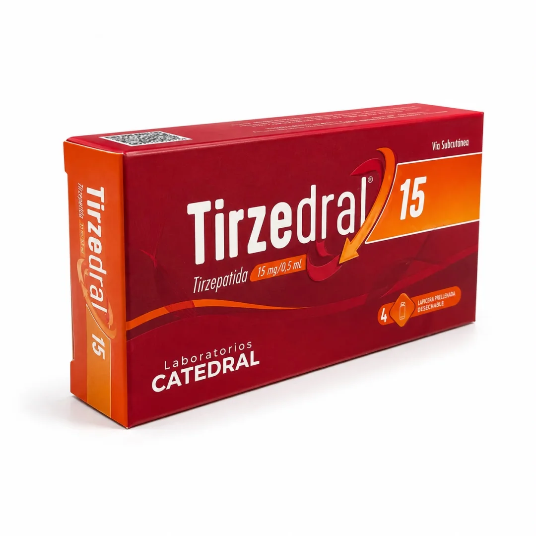 Multidosis Tirzepatida 15mg / 0.5ml (4 vials)